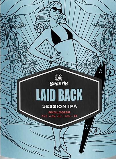 Laid Back Session IPA, 4,8 % vol. Økologisk