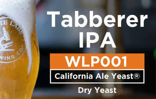 Tabberer IPA w/ WLP001 California Ale Dry Yeast